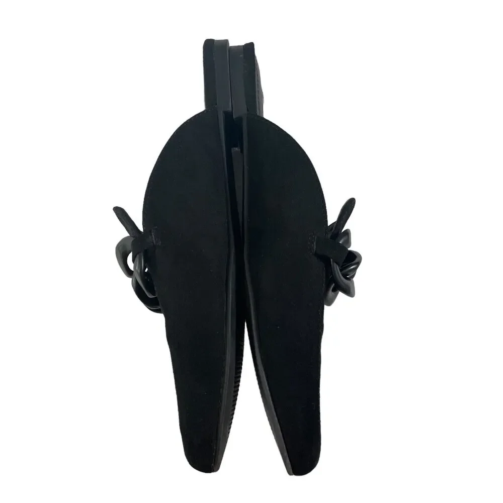 Steve Madden Women's Suede Slip On Slides Shoes Finn Model SZ/6M